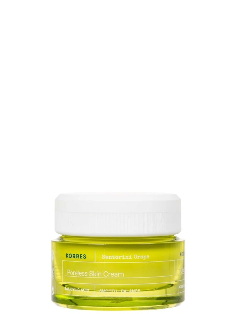 KORRES Santorini Grape Poreless Skin Cream 40ml NEW